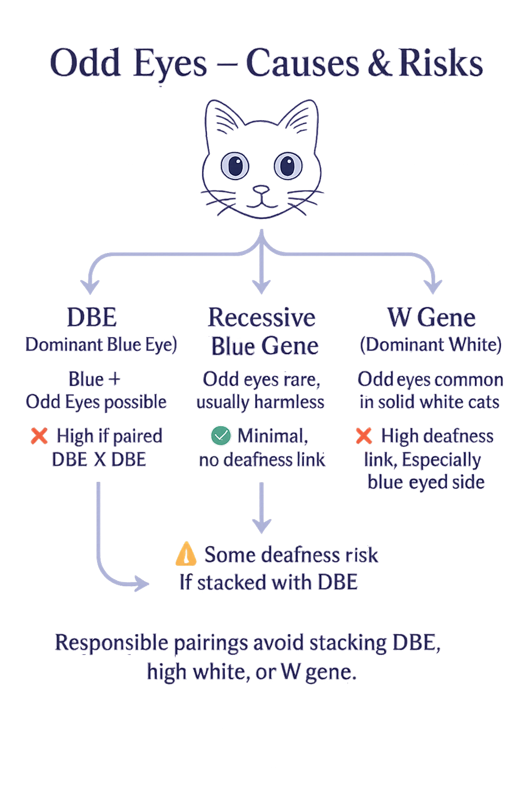 Odd Eyes – Causes and Risks flowchart