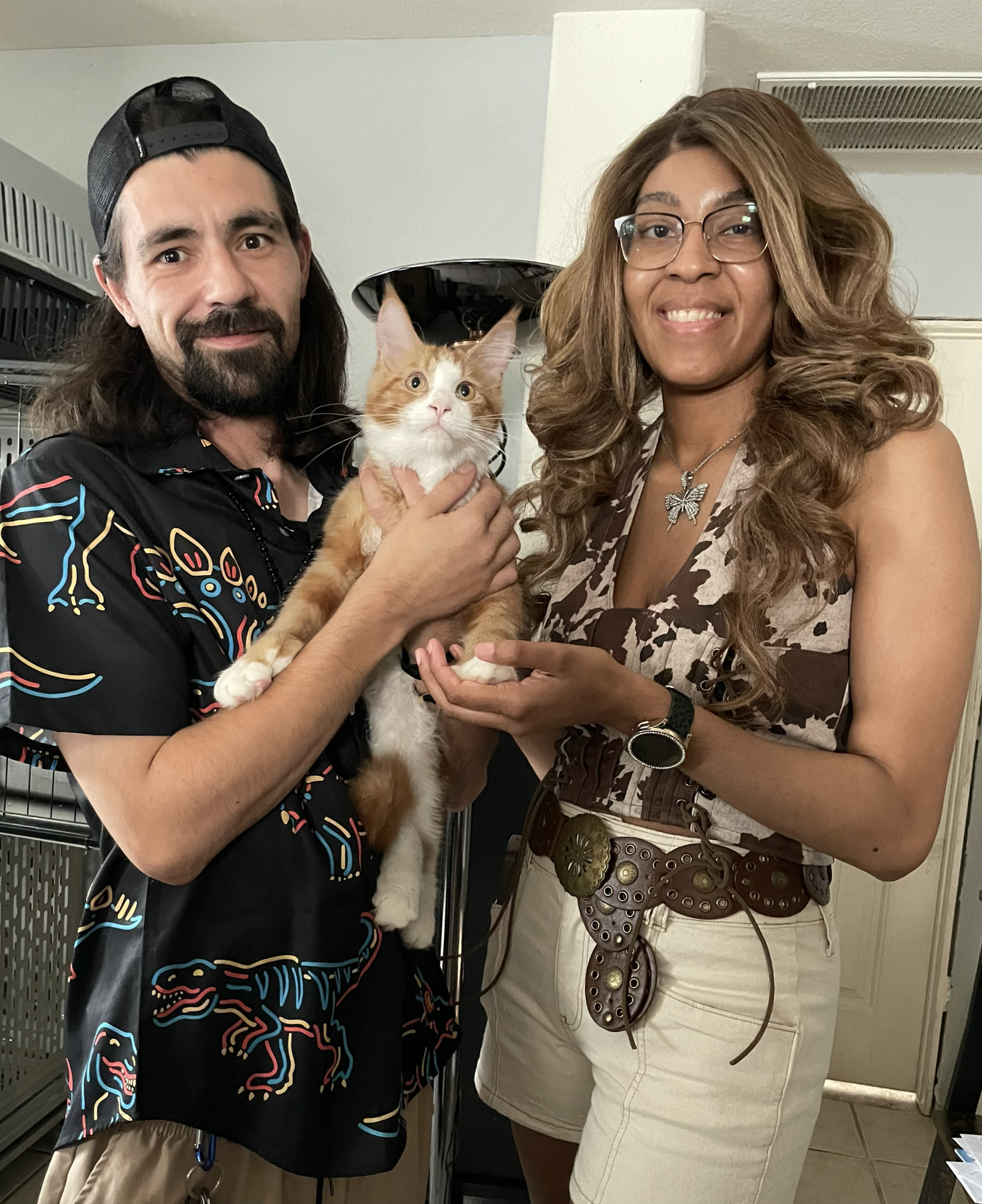 Dobby with his new family